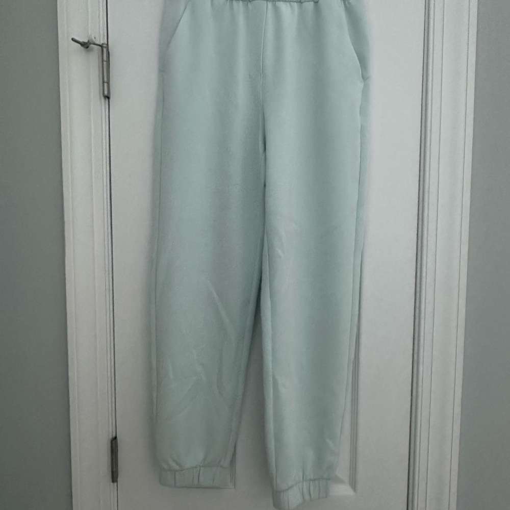 Light Blue Jogger Pants